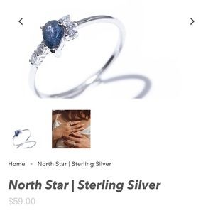 Sterling silver ring
